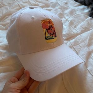 White La Croix Hat